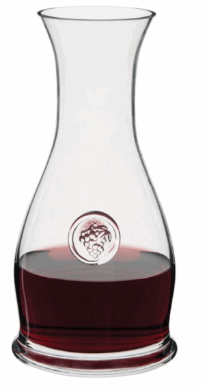 DARTINGTON CRYSTAL GRAPE CARAFE
